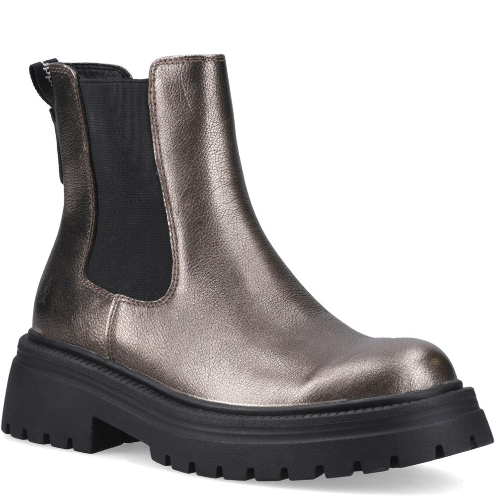 Ladies Ankle Boots Bronze Hush Puppies Rose Chelsea Boot