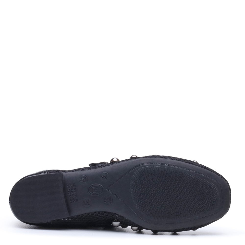 Ballerinas Black Hush Puppies VEDA BALLERINA