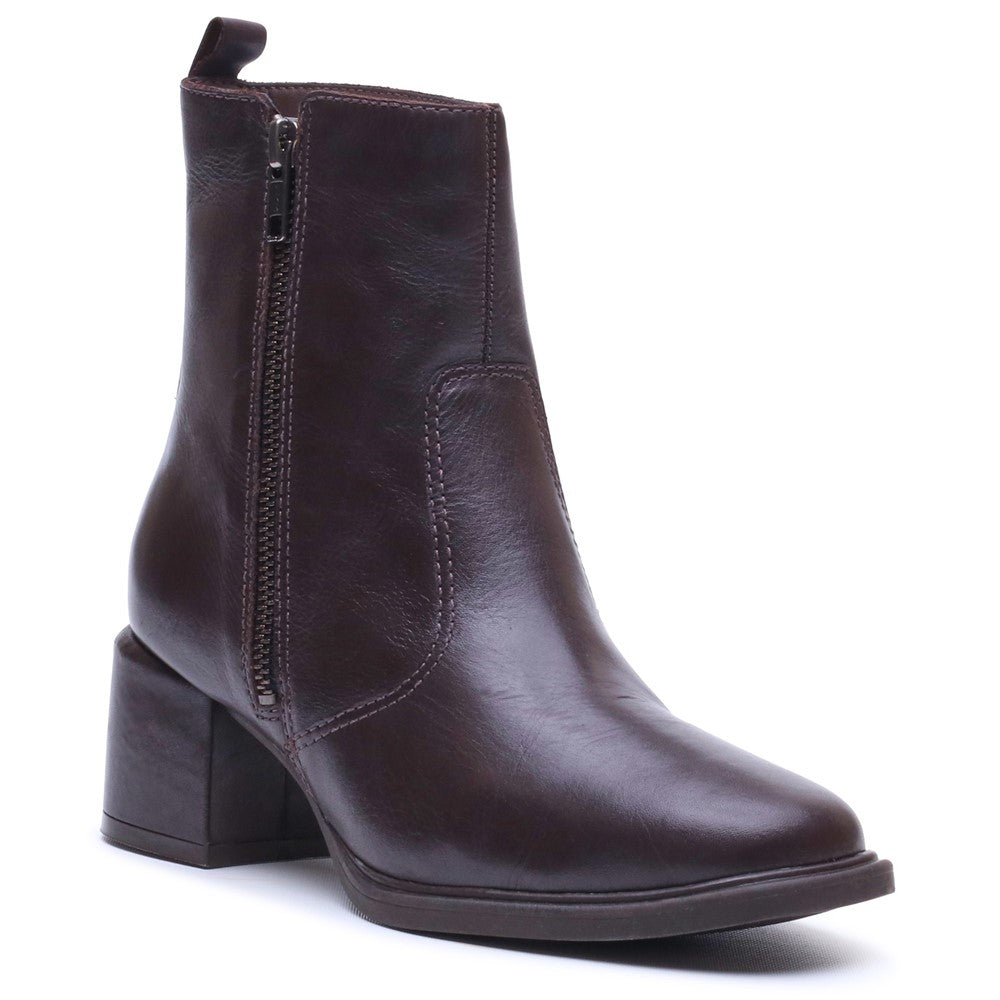 Ladies Ankle Boots Brown Hush Puppies VIOLET ANKLE BOOT