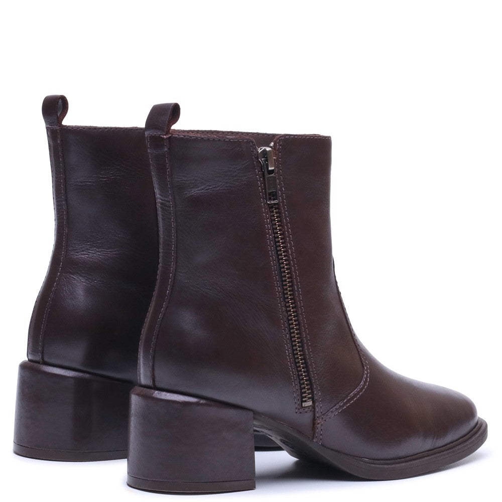 Ladies Ankle Boots Brown Hush Puppies VIOLET ANKLE BOOT