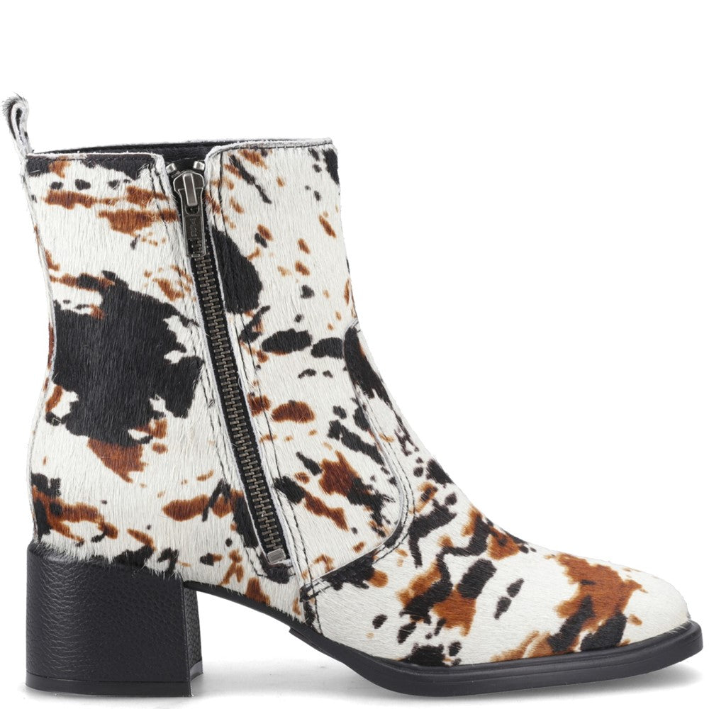 Ladies Ankle Boots Cow Hush Puppies VIOLET ANKLE BOOT