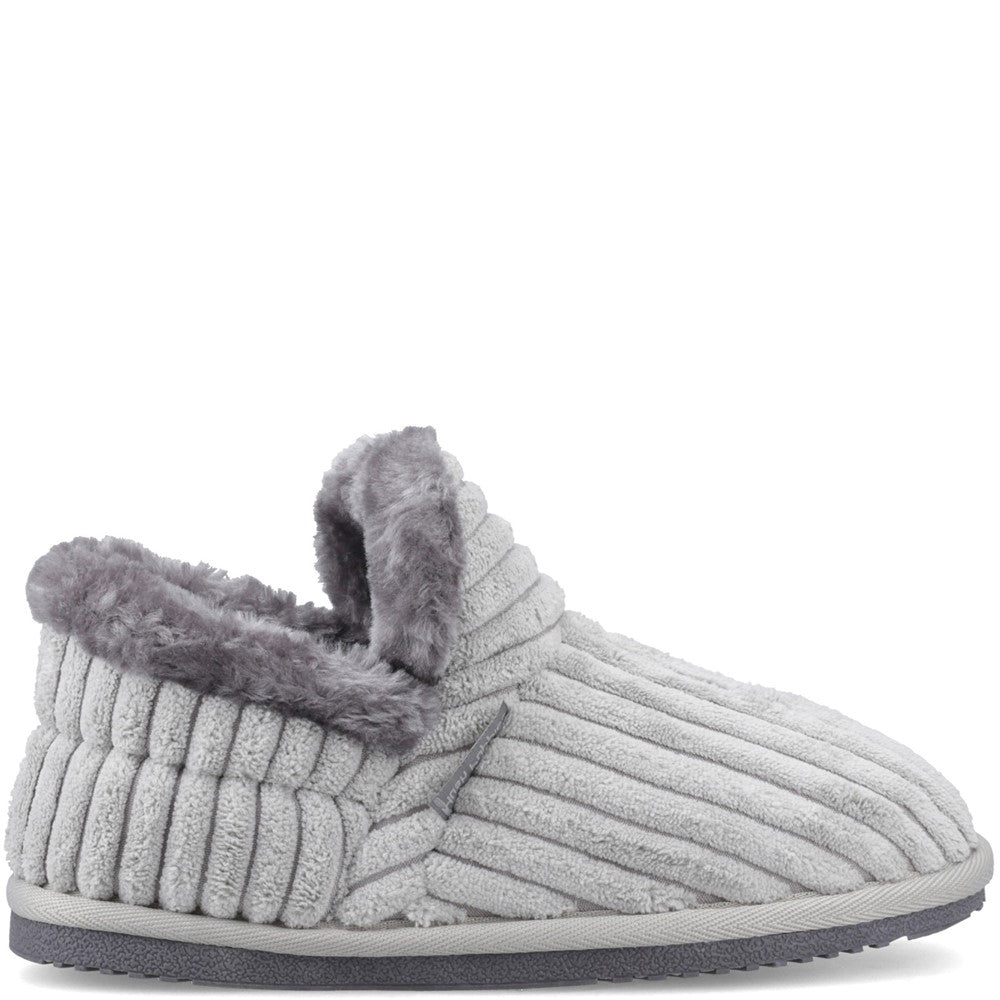 Classic Ladies Slippers Grey Hush Puppies Avianna Slipper