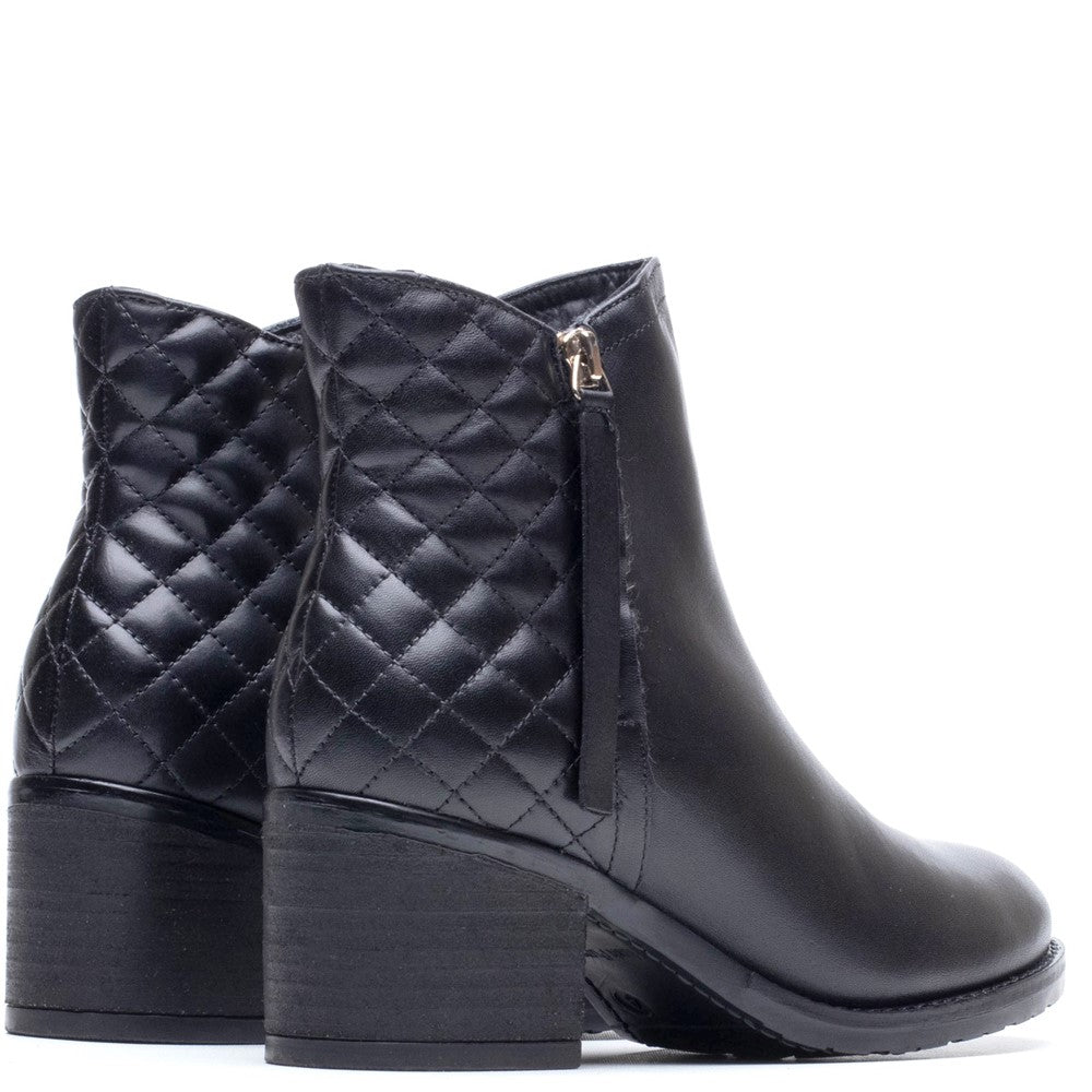 Ladies Ankle Boots Black Hush Puppies Halia Ankle Boot