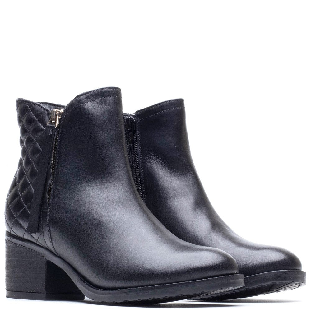 Ladies Ankle Boots Black Hush Puppies Halia Ankle Boot
