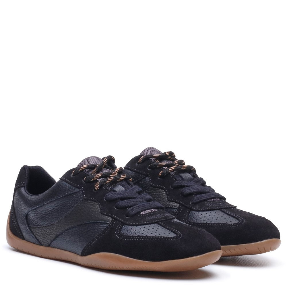 Ladies Sports Black Hush Puppies Jovie Sneaker