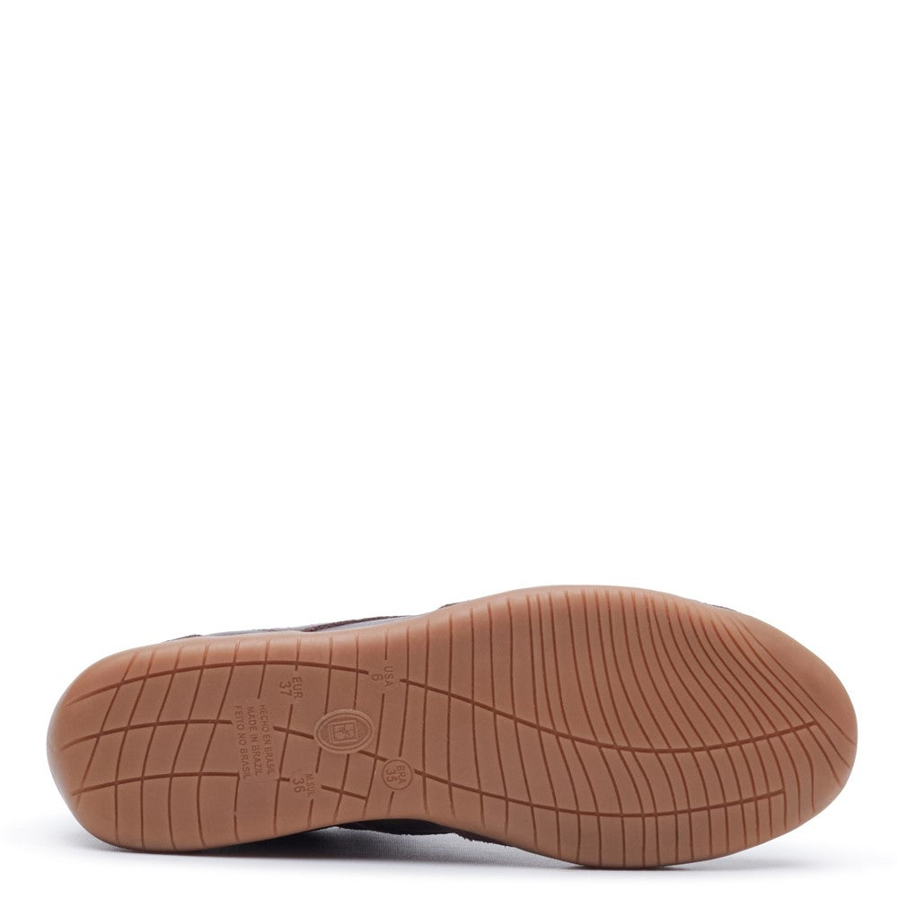 Ladies Sports Chocolate Hush Puppies Jovie Sneaker