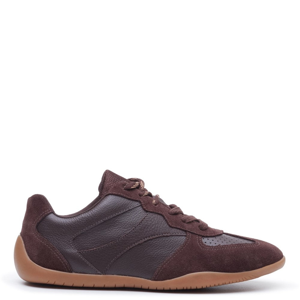 Ladies Sports Chocolate Hush Puppies Jovie Sneaker