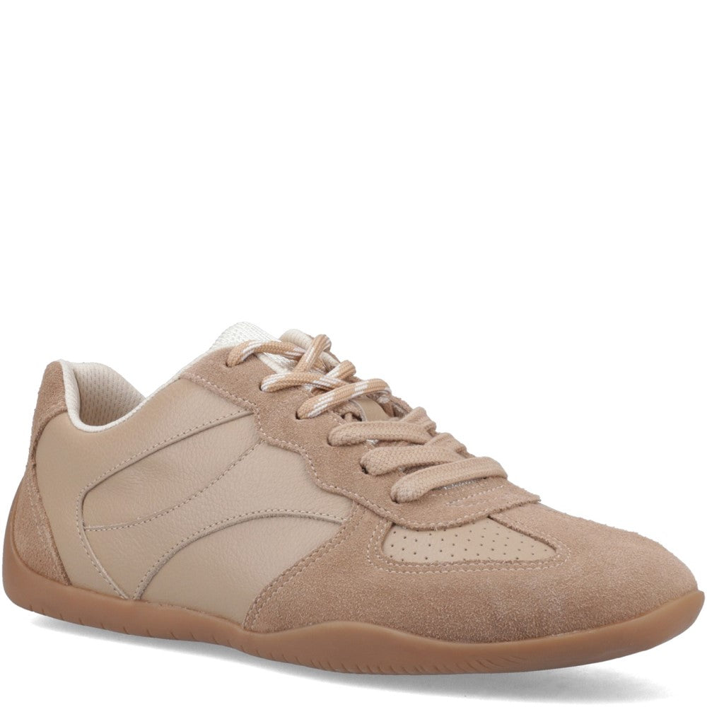 Ladies Sports Tan Hush Puppies Jovie Sneaker