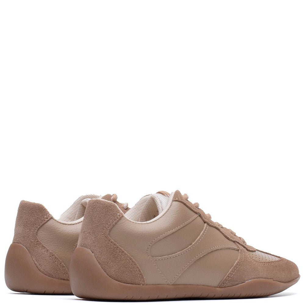 Ladies Sports Tan Hush Puppies Jovie Sneaker