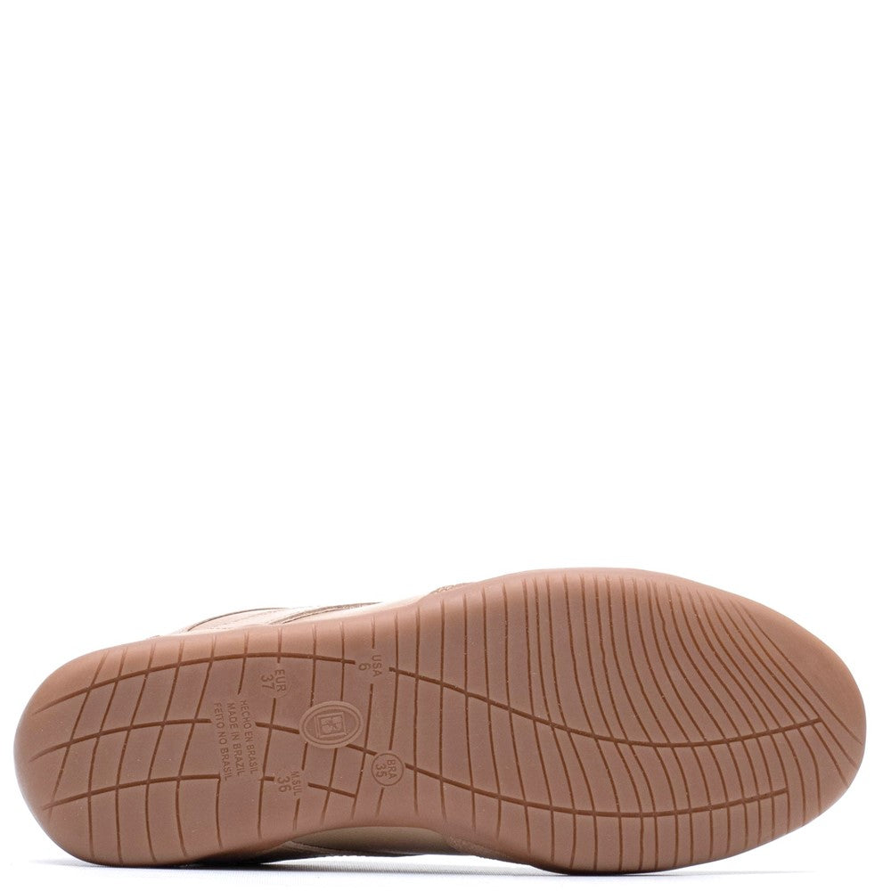 Ladies Sports Tan Hush Puppies Jovie Sneaker