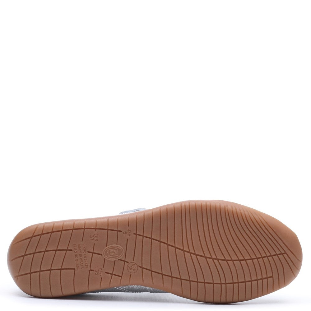 Ballerinas Silver Hush Puppies Juno Sneakerina