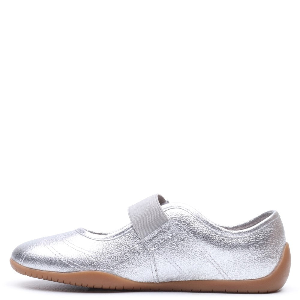 Ballerinas Silver Hush Puppies Juno Sneakerina