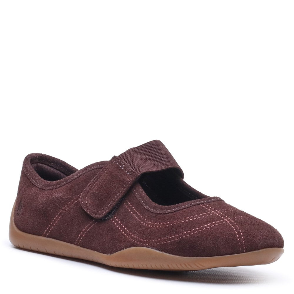 Ballerinas Chocolate Hush Puppies Juno Sneakerina
