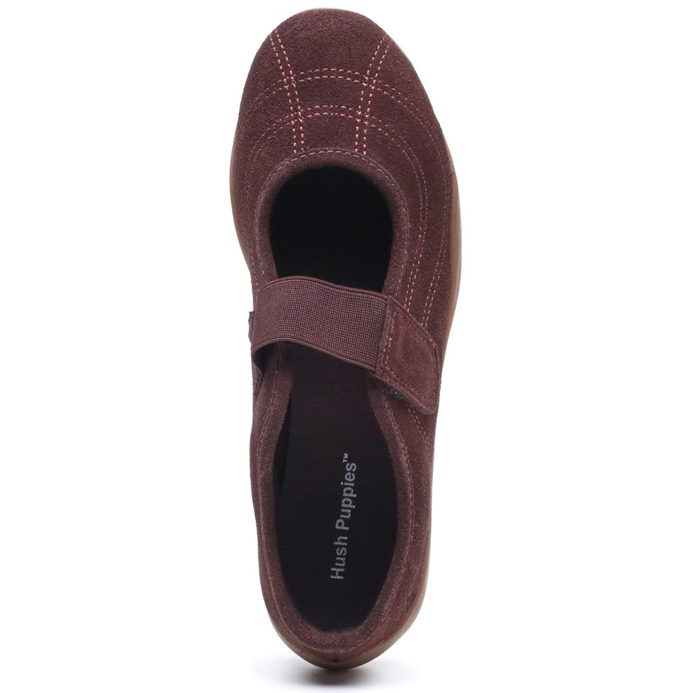Ballerinas Chocolate Hush Puppies Juno Sneakerina