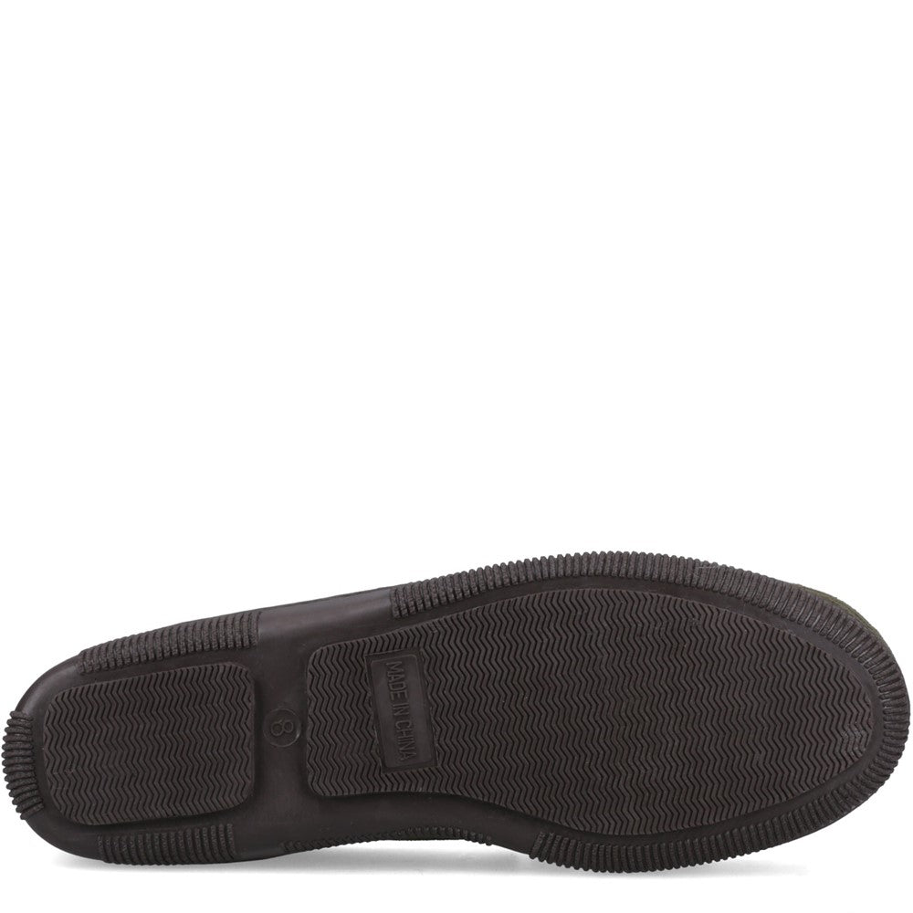 Classic Mens Slippers Khaki Hush Puppies Ace Cord Slipper