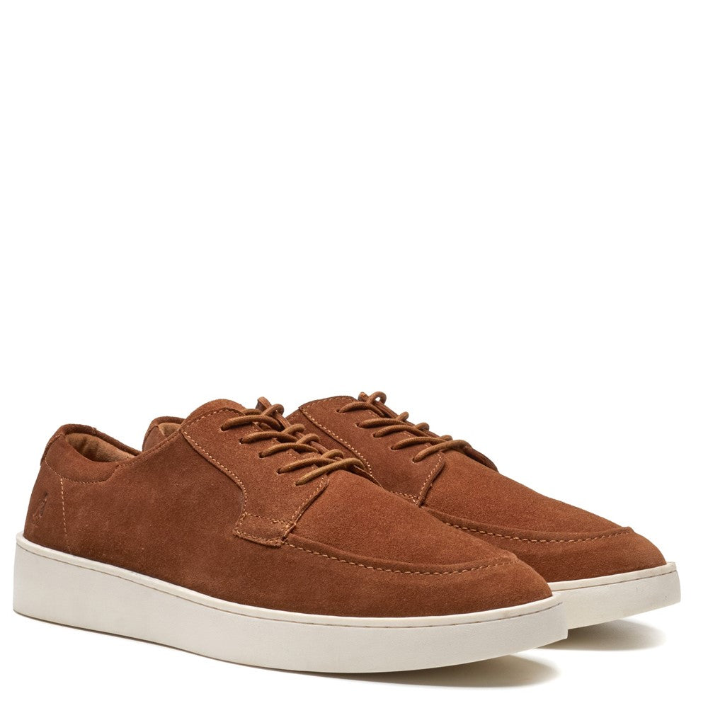 Mens Sports Tan Hush Puppies Riven Lace Up