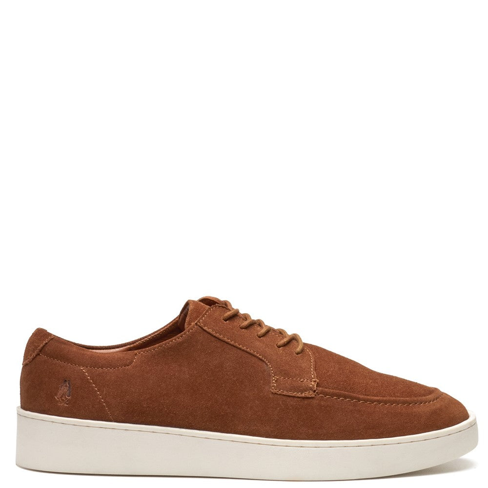 Mens Sports Tan Hush Puppies Riven Lace Up
