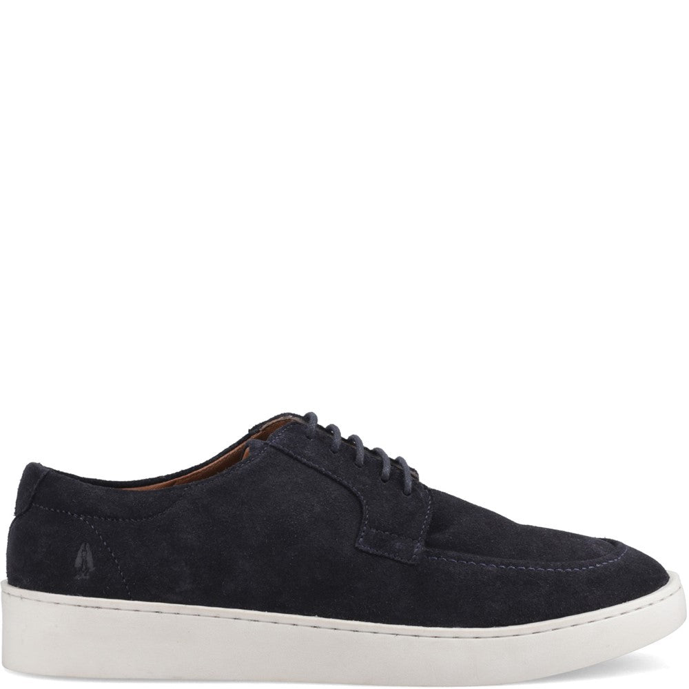 Mens Sports Navy Hush Puppies Riven Lace Up