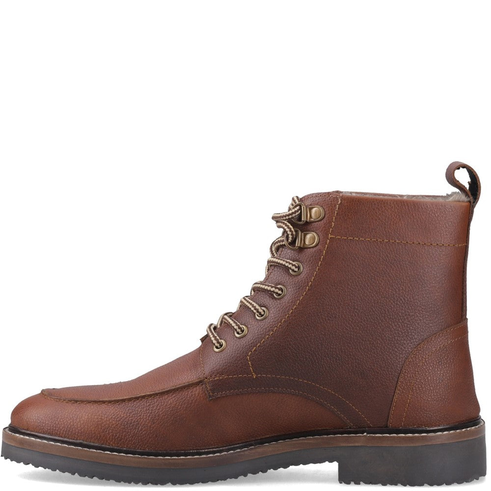 Mens Boots Brown Hush Puppies Huxley Boot
