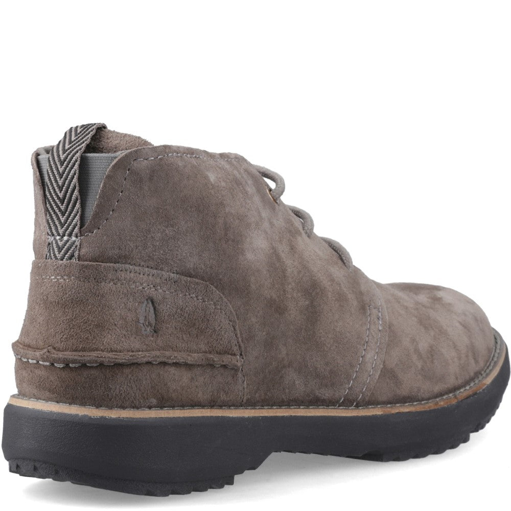 Mens Boots Grey Hush Puppies Scotty Chukka Boots
