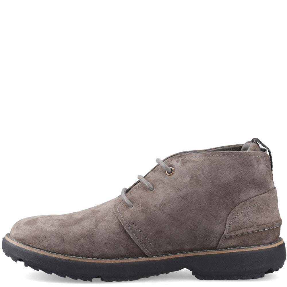 Mens Boots Grey Hush Puppies Scotty Chukka Boots