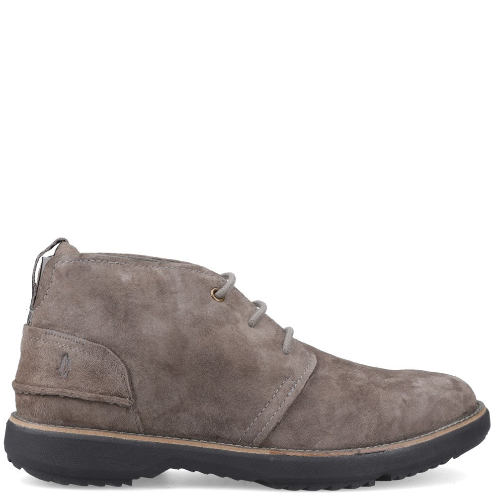 Mens Boots Grey Hush Puppies Scotty Chukka Boots