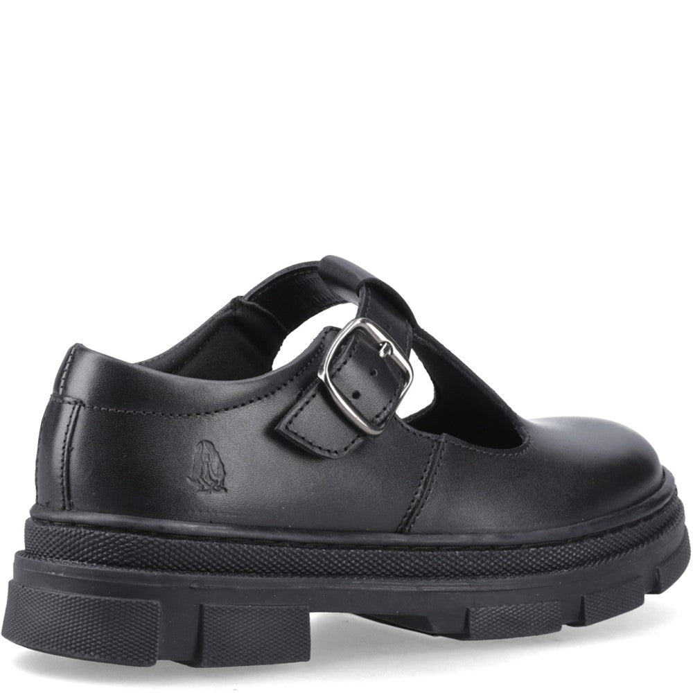 Girls BTS Black Hush Puppies DULCI JNR