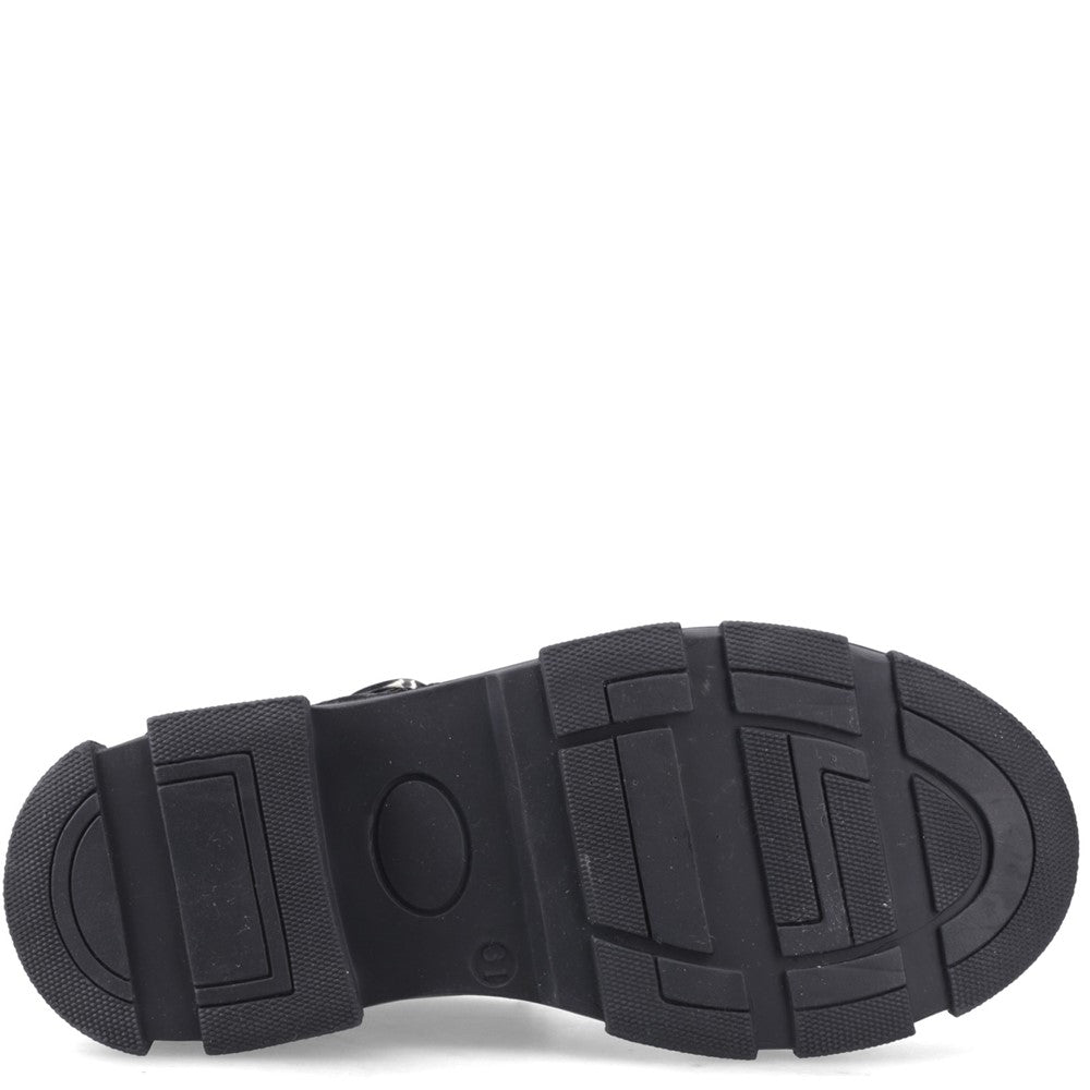 Girls BTS Black Hush Puppies DULCI JNR