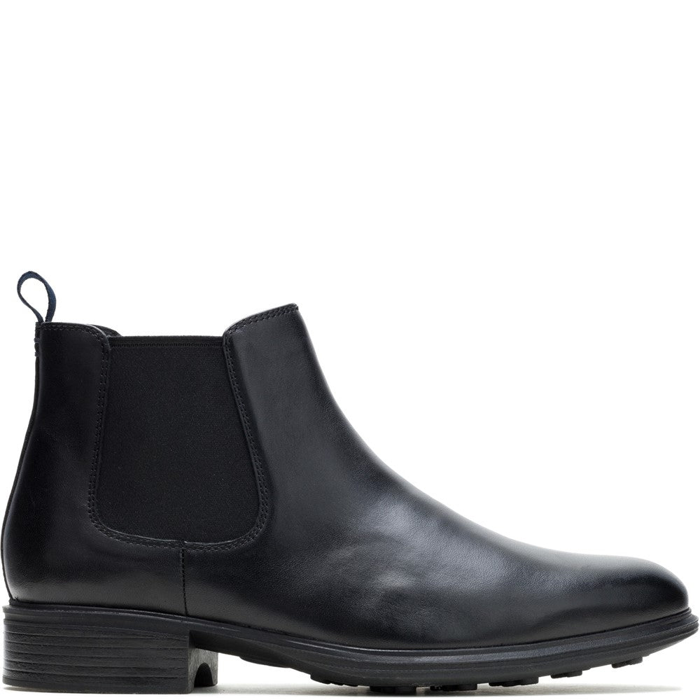 Mens Boots Black Hush Puppies Lewis Chelsea Boot