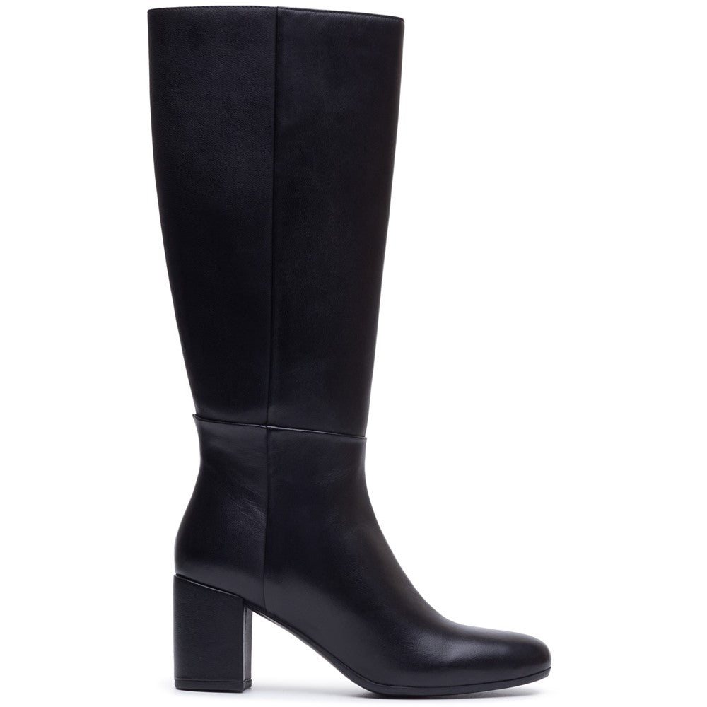Ladies Long Boots Black Hush Puppies Oprah Long Boot