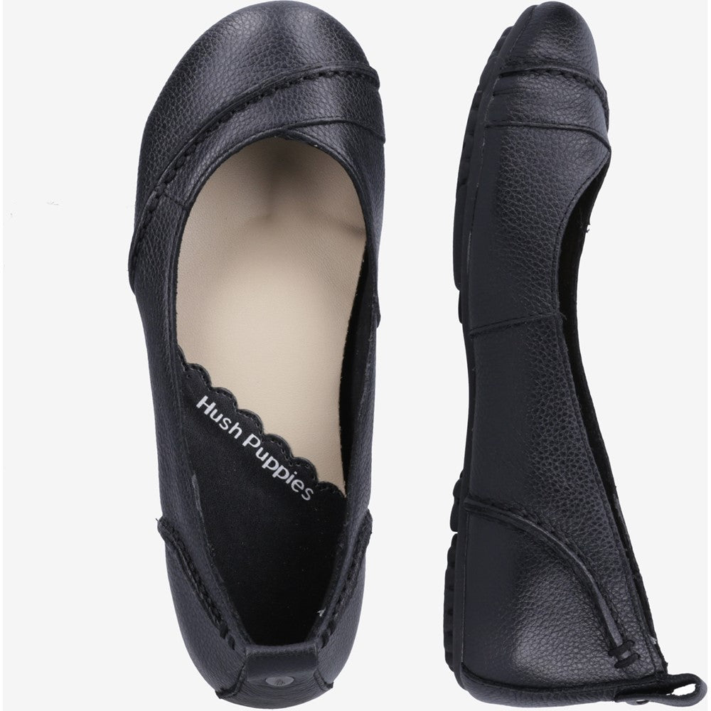 Ballerinas Black Hush Puppies Janessa Shoe