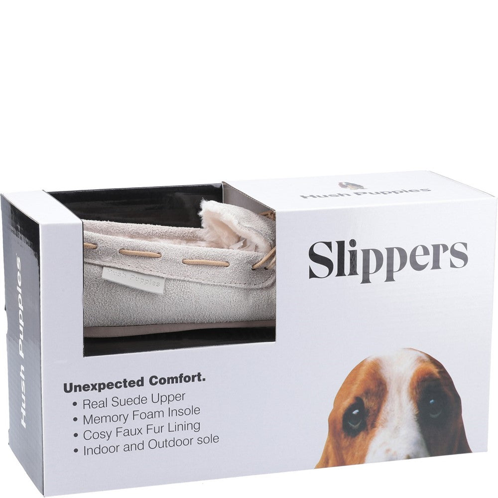 Classic Ladies Slippers Cream Hush Puppies Allie Slipper