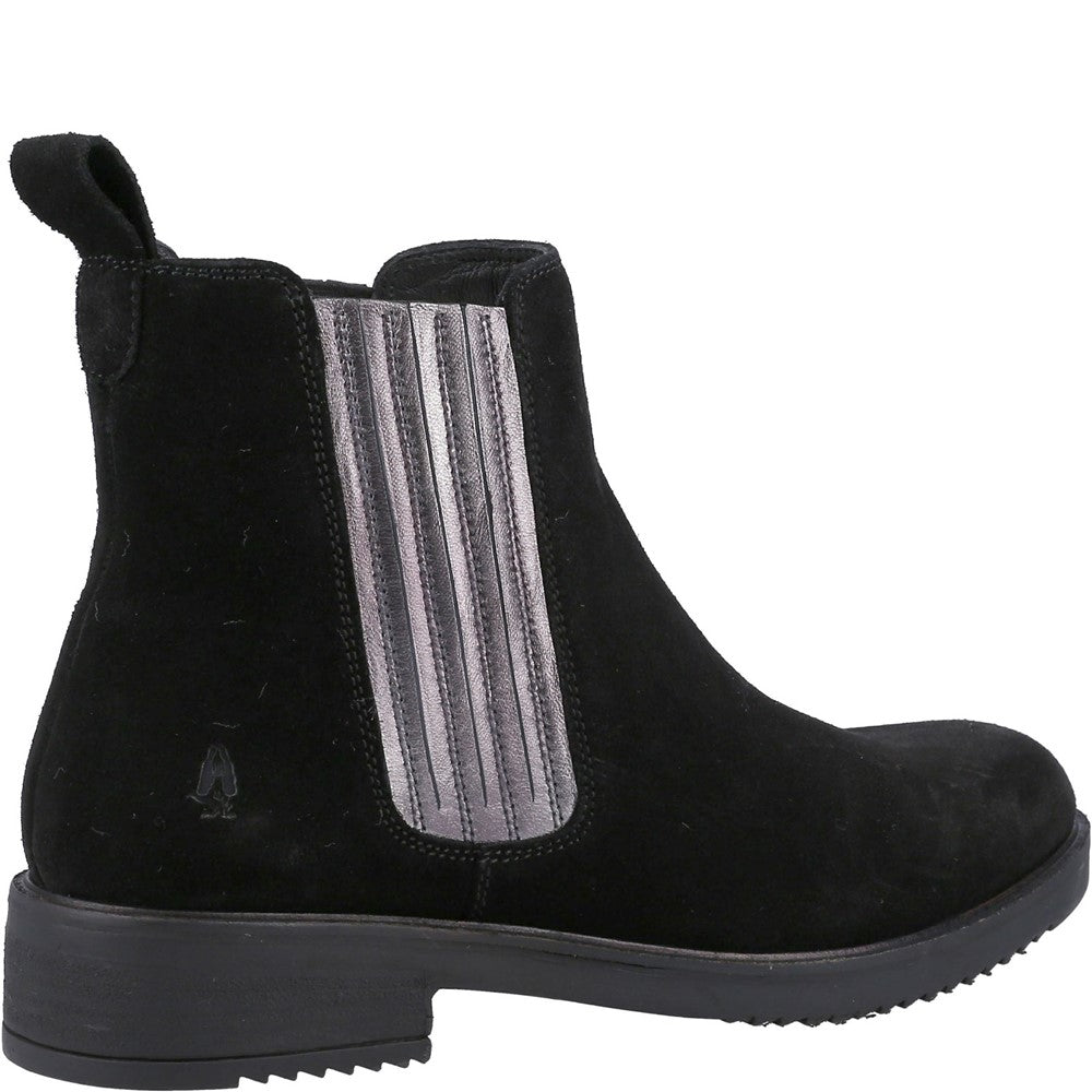 Ladies Ankle Boots Black Hush Puppies Stella Ankle Boot