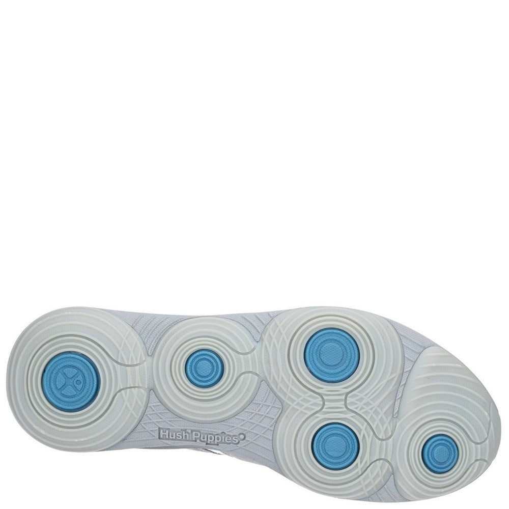 White World BounceMAX Lace-Up Trainers