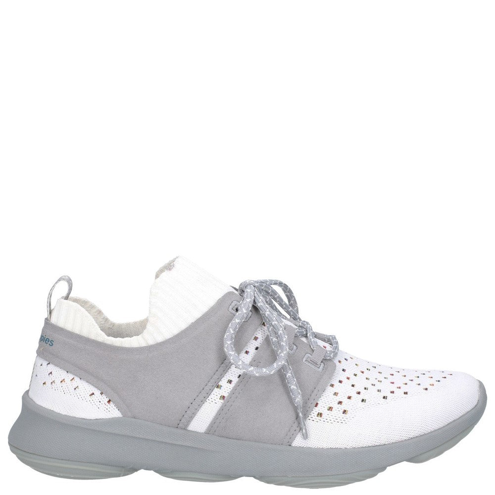 White World BounceMAX Lace-Up Trainers