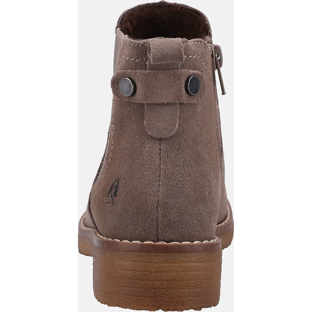 Ladies Ankle Boots Grey Hush Puppies Maddy Ladies Ankle Boots