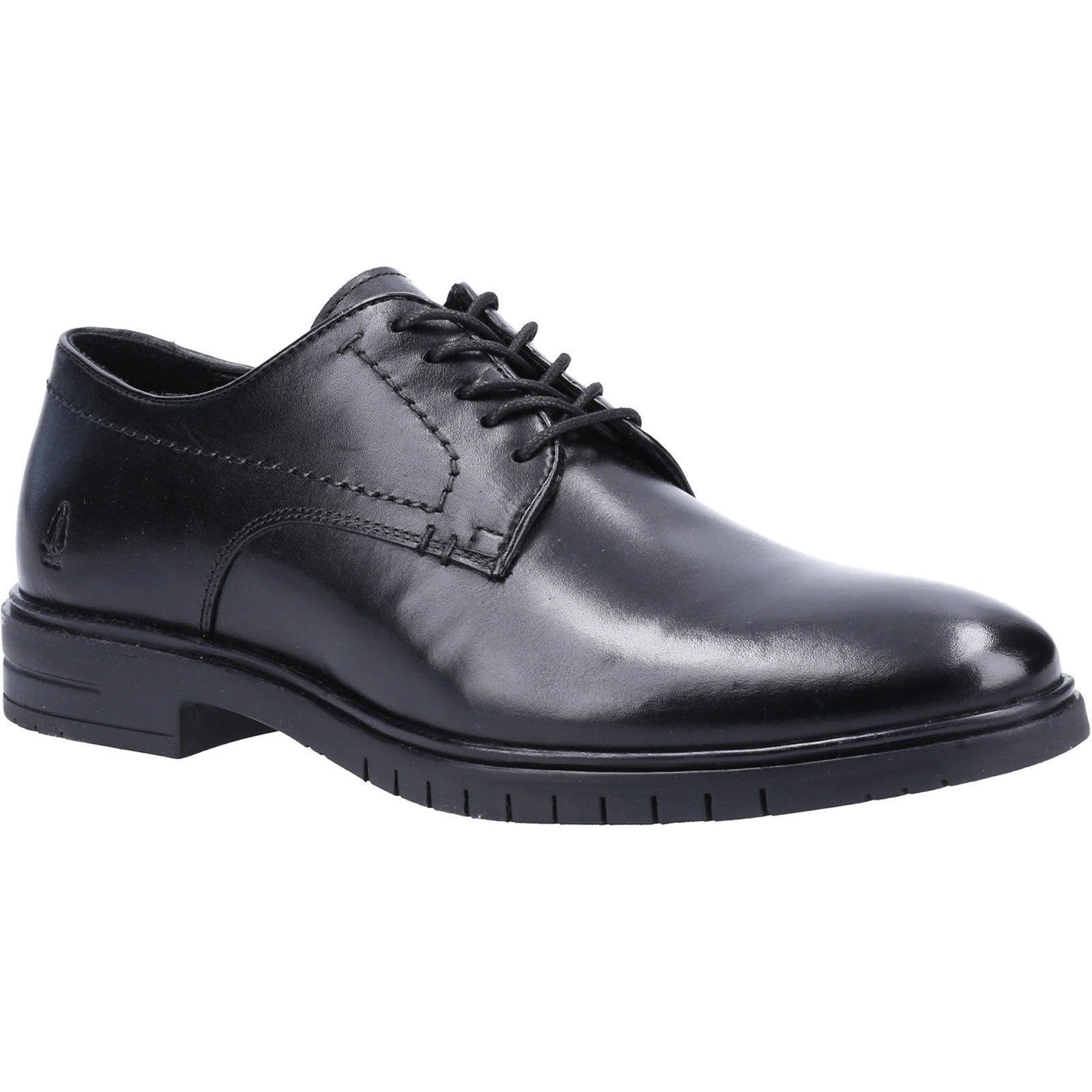 Mens Formal Lace Up Shoes Black Hush Puppies Sterling Lace Shoes