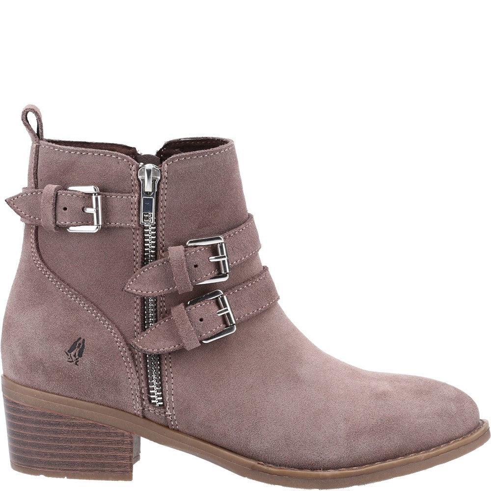 Ladies Ankle Boots Taupe Hush Puppies Jenna Ankle Boot