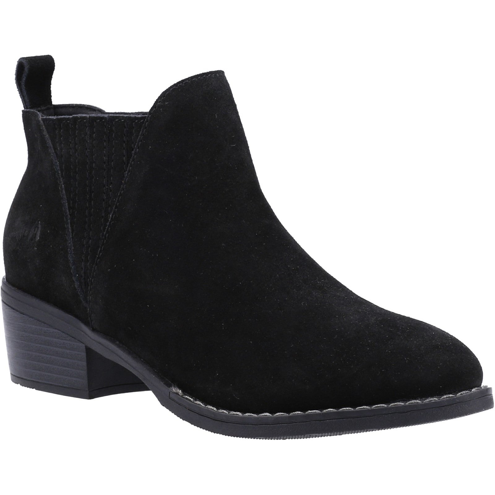 Ladies Ankle Boots Black Hush Puppies Isobel Ankle Boot