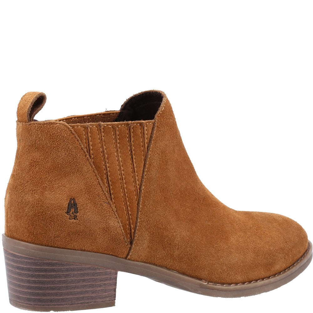 Ladies Ankle Boots Tan Hush Puppies Isobel Ankle Boot