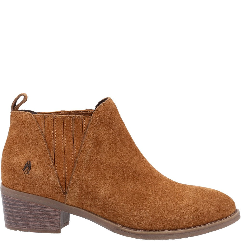 Ladies Ankle Boots Tan Hush Puppies Isobel Ankle Boot