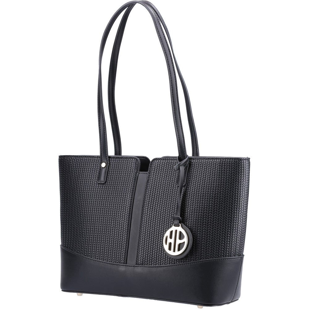 Hand Bags Black Hush Puppies Saffy Tote