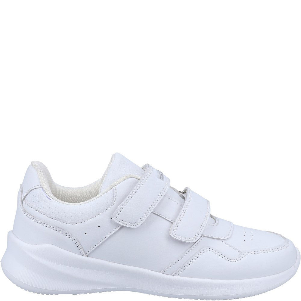 Unisex BTS White Hush Puppies Marling Easy Junior Shoes