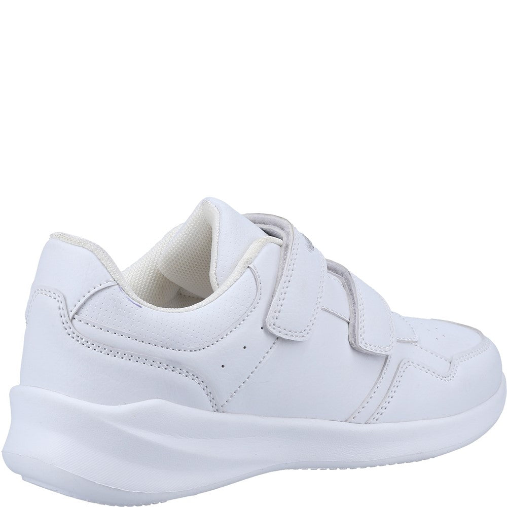 Unisex BTS White Hush Puppies Marling Easy Senior Shoes