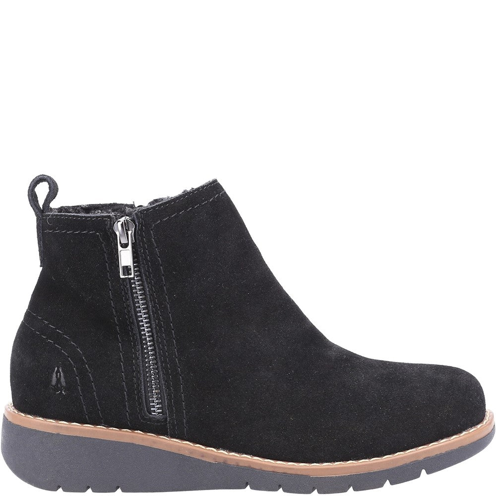 Ladies Ankle Boots Black Hush Puppies Libby Boot