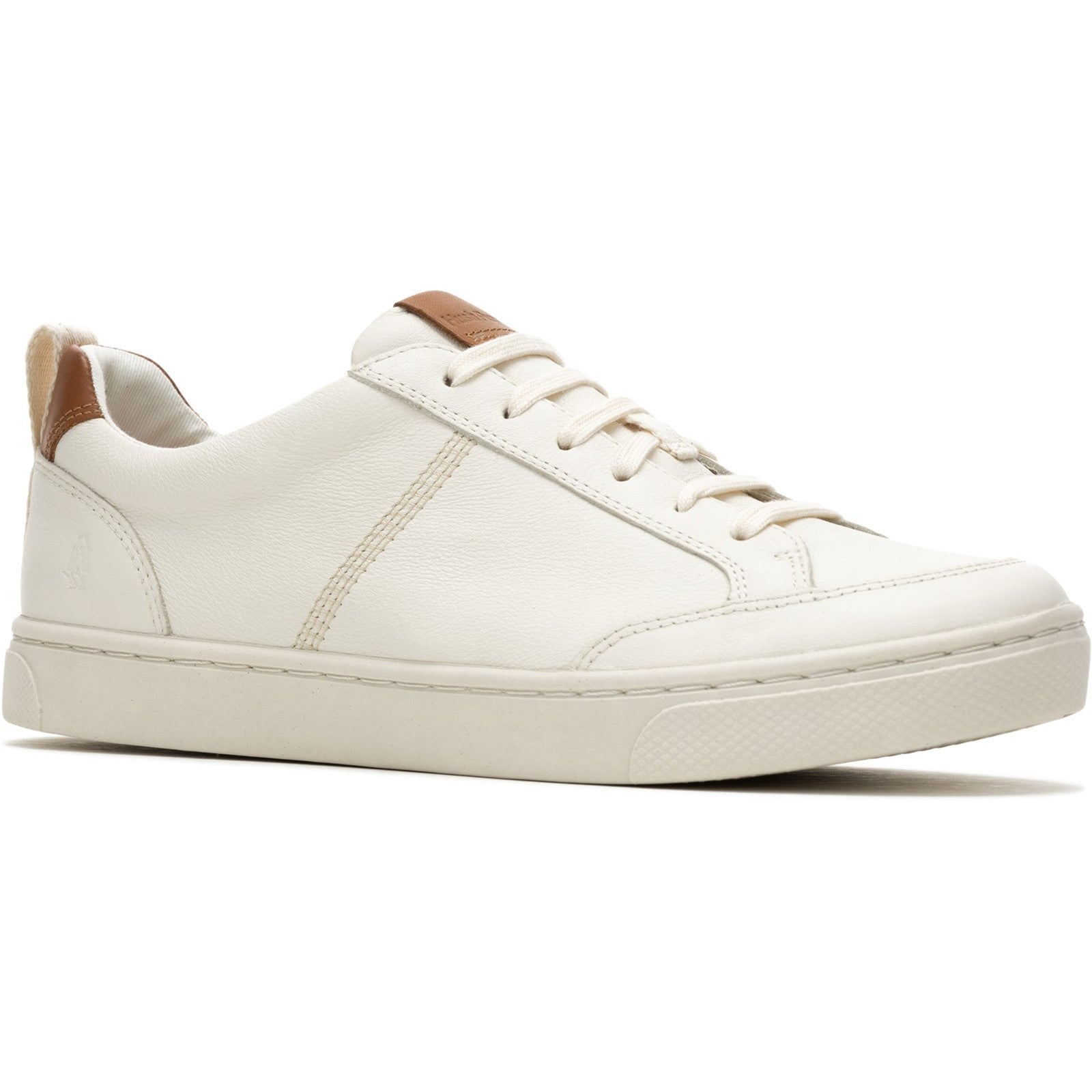 Mens Sports White Hush Puppies The Good Low Top Shoe