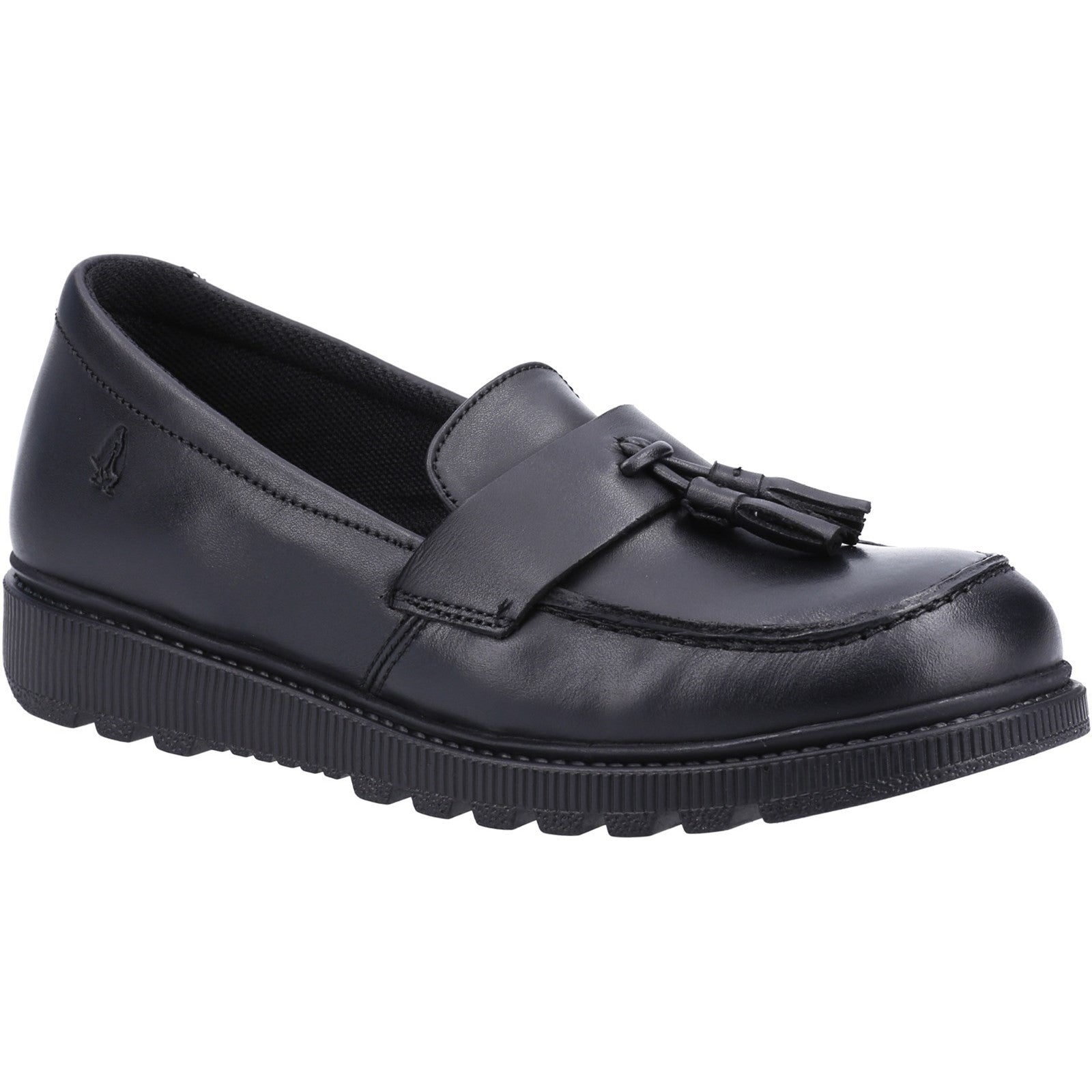 Black School Shoes For Girls | Girls BTS Black XL Hush Puppies Faye Senior School Shoe