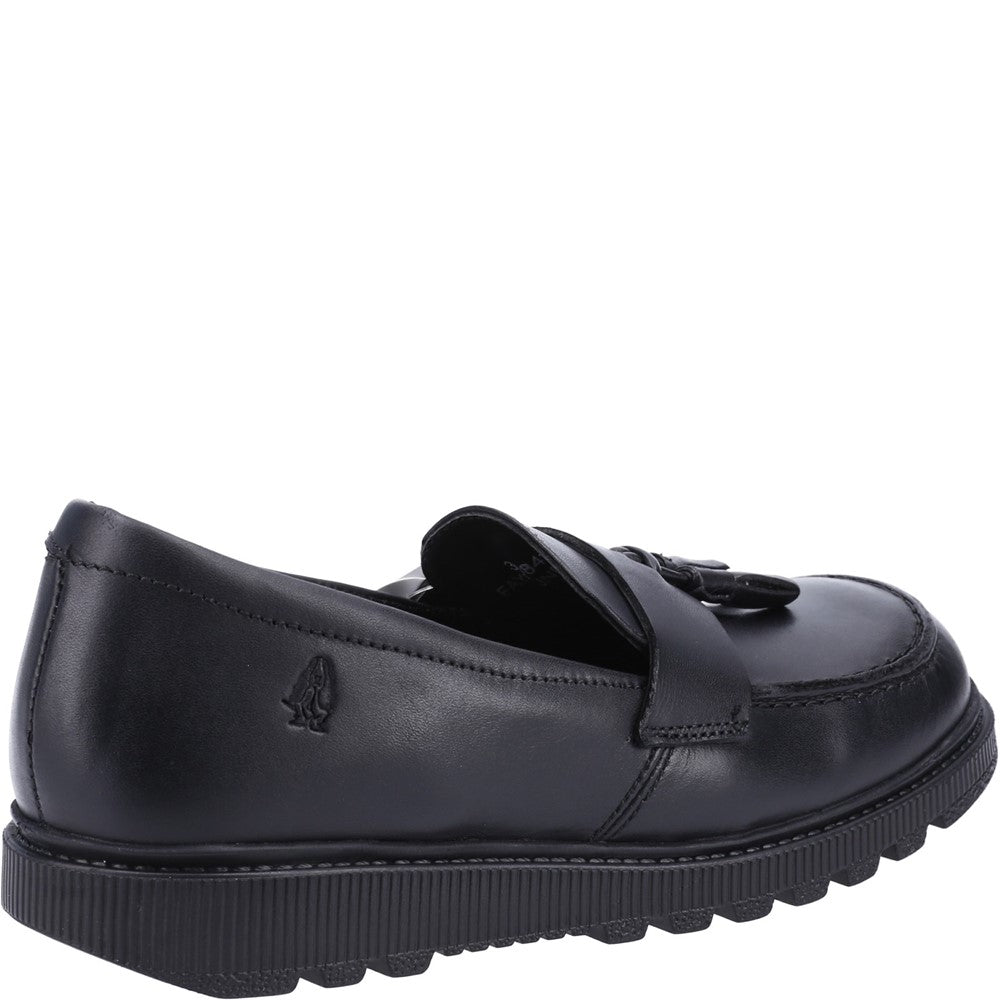Black School Shoes For Girls | Girls BTS Black XL Hush Puppies Faye Senior School Shoe