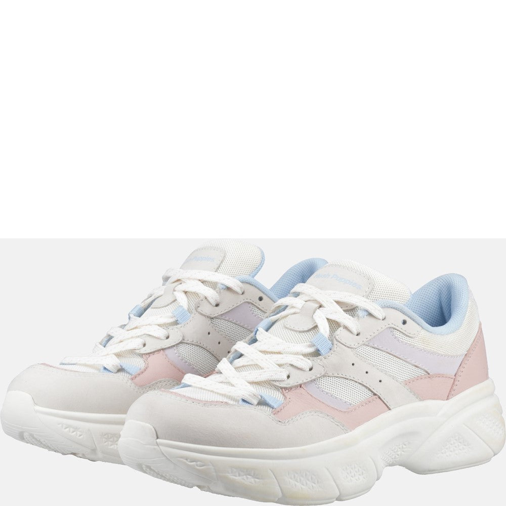 Ladies Sports Plum Hush Puppies Movement Shoe