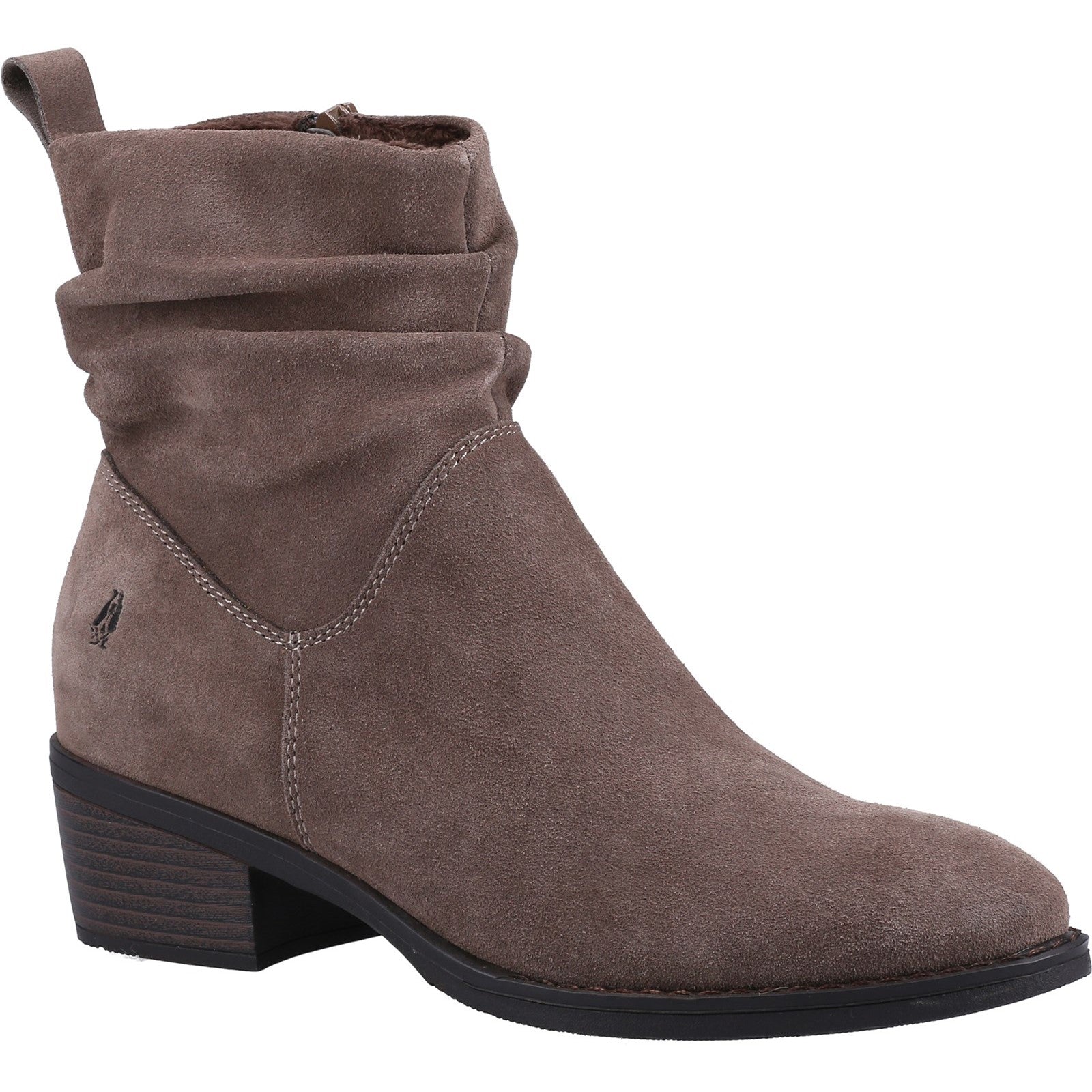 Ladies Ankle Boots Taupe Hush Puppies Iris Boot
